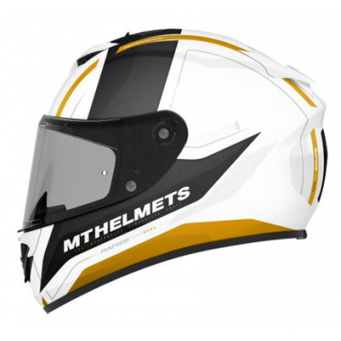ШЛЕМ MT HELMETS RAPIDE DUEL D8 GLOSS PEARL GOLD